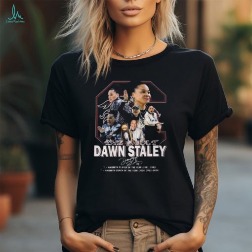 The Goat Dawn Staley South Carolina Gamecocks 2024 NCAA Women�s Basketball National Champions T Shirt