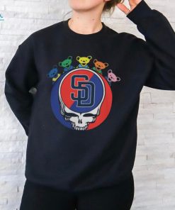 The Grateful Dead Mixed San Diego Padres T Shirt