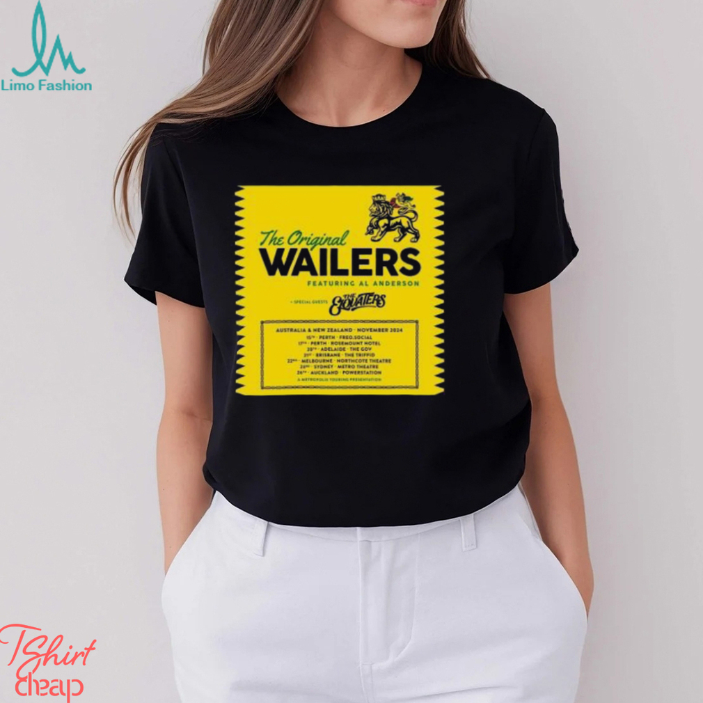 The Original Wailers Featuring Al Anderson 2024 Poster Shirt The Original Wailers Featuring Al Anderson 2024 Poster Shirt
