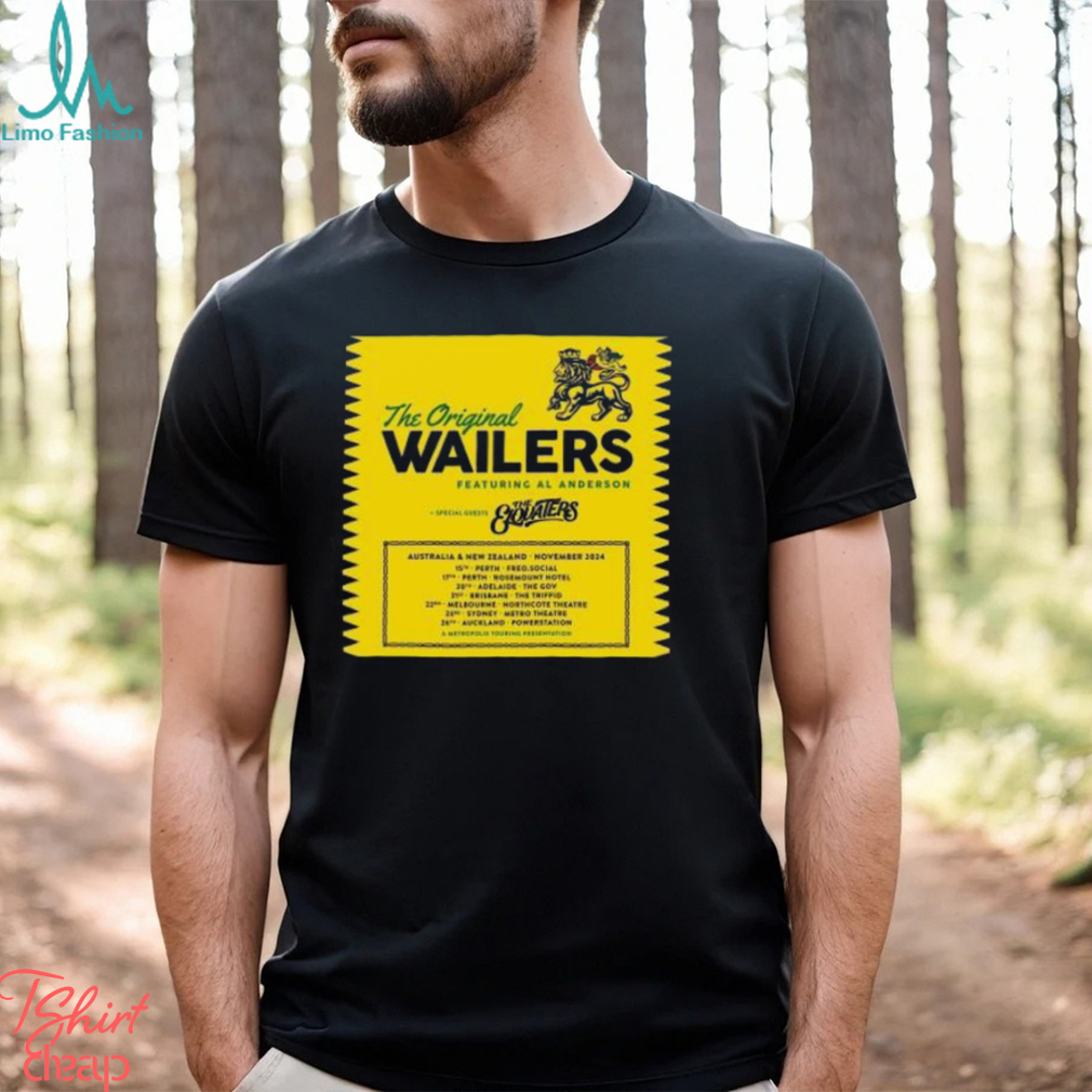 The Original Wailers Featuring Al Anderson 2024 Poster Shirt The Original Wailers Featuring Al Anderson 2024 Poster Shirt