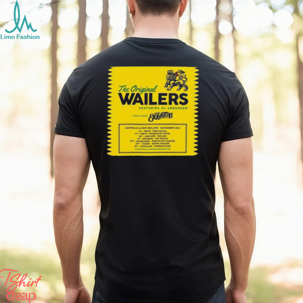 The Original Wailers Featuring Al Anderson 2024 Poster Shirt The Original Wailers Featuring Al Anderson 2024 Poster Shirt