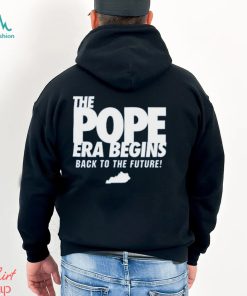 The Pope Era Begins Back To The Future Shirt Unisex T Shirt