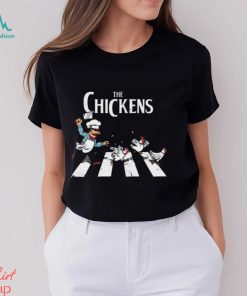 The Swedish Chef Chasing Chickens Across Abbey Road Shirt