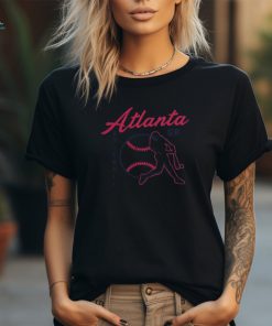 The Vintage Wash Atlanta Baseball T Shirt