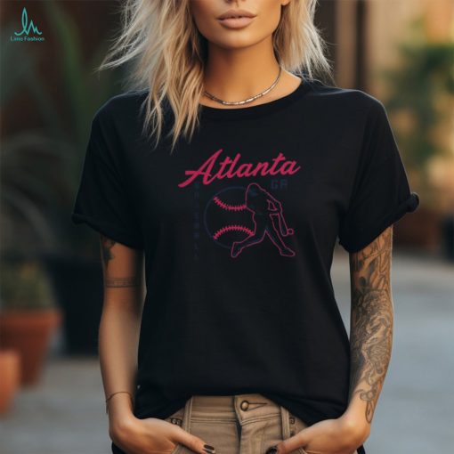 The Vintage Wash Atlanta Baseball T Shirt