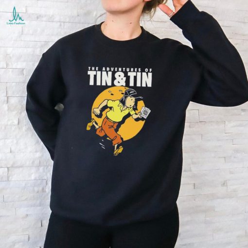 The adventures of tin and tin cartoon shirt