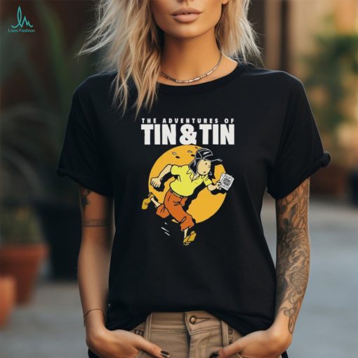 The adventures of tin and tin cartoon shirt