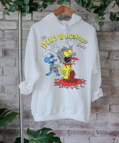 The itchy and scratchy show cartoon shirt