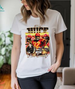 The juice not guilty football player graphic shirt