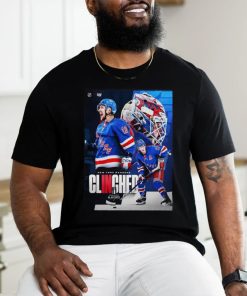 The new york rangers have punched their ticket to the stanley cup playoffs 2024 nhl shirt