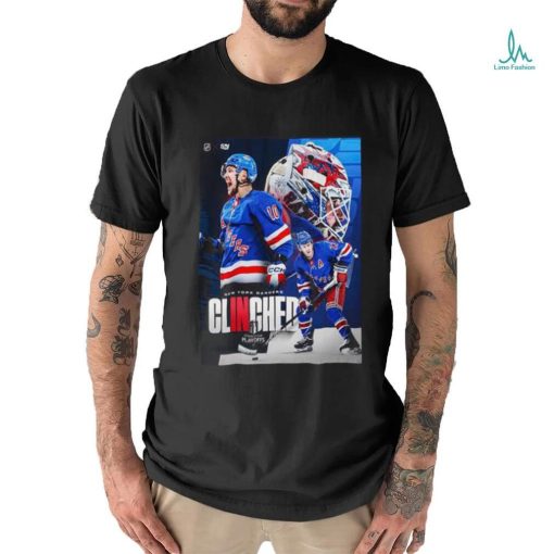 The new york rangers have punched their ticket to the stanley cup playoffs 2024 nhl shirt