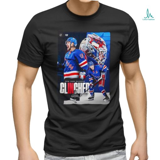 The new york rangers have punched their ticket to the stanley cup playoffs 2024 nhl shirt