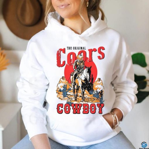 The original Coors cowboy shirt