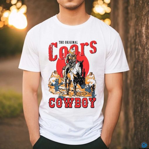 The original Coors cowboy shirt