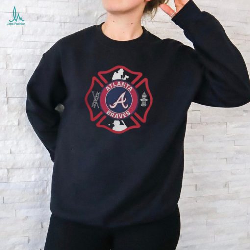 This Firefighter Loves Atlanta Braves T shirt