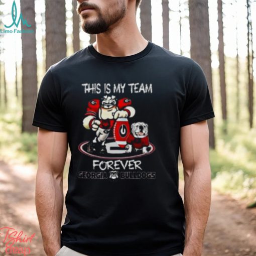 This Is My Team Forever Georgia Bulldogs Shirt