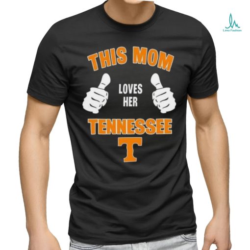 This Mom Loves Her Tennessee Volunteers Mothers Day T shirt