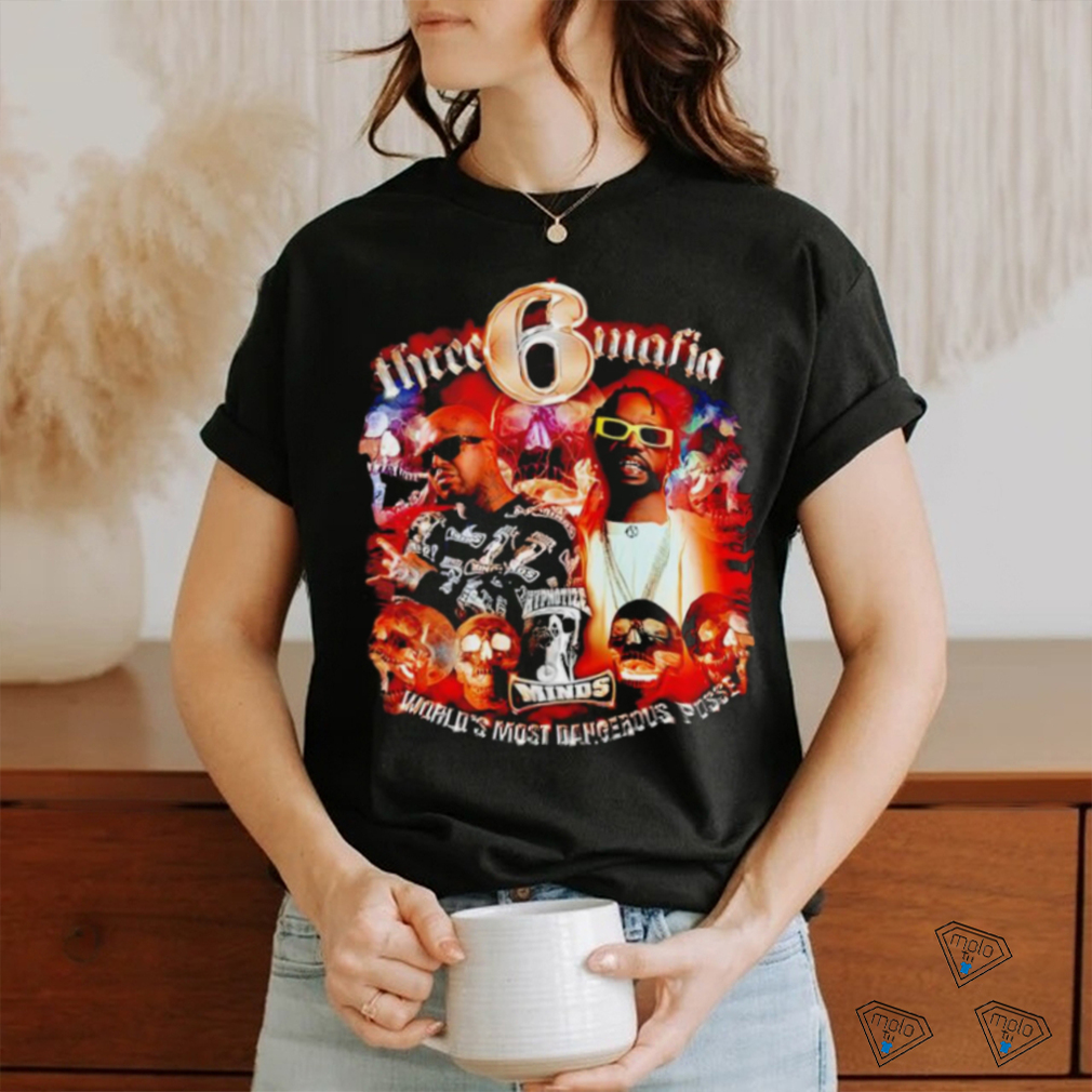 Three 6 Mafia Side 2 Side World’s Most Dangerous Posse shirt Three 6 Mafia Side 2 Side World’s Most Dangerous Posse shirt