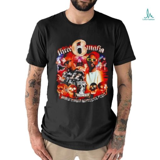 Three 6 Mafia Side 2 Side World’s Most Dangerous Posse shirt