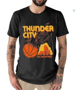Thunder City OKC basketball shirt