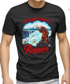 Top Rainier beer bear in the great pnw it’s shirt