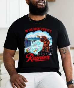 Top Rainier beer bear in the great pnw it’s shirt
