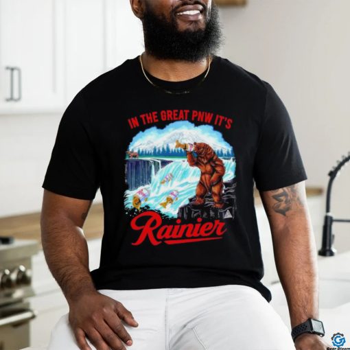 Top Rainier beer bear in the great pnw it’s shirt
