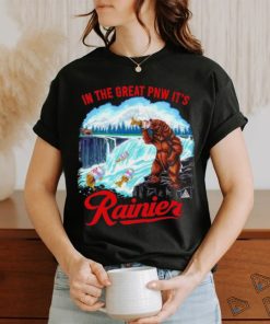 Top Rainier beer bear in the great pnw it’s shirt