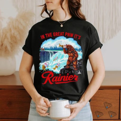 Top Rainier beer bear in the great pnw it’s shirt