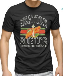 Top Seattle Supersonics Seattle Sonics NBA vintage shirt