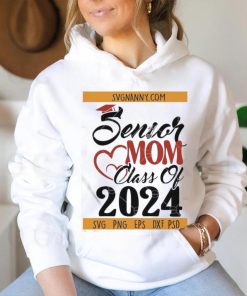 Top Senior Mom 2024 Graduation Png T shirt, hoodie, sweater, long sleeve and tank top Top Senior Mom 2024 Graduation Png T shirt