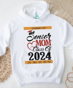 Top Senior Mom 2024 Graduation Png T shirt, hoodie, sweater, long sleeve and tank top Top Senior Mom 2024 Graduation Png T shirt