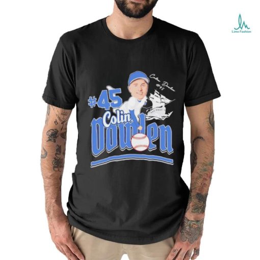 Top Seton Hall Pirates Colin Dowlen no 45 caricature shirt