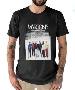 Top maroon 5 East Coast Summer Tour 2024 T shirt