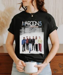 Top maroon 5 East Coast Summer Tour 2024 T shirt