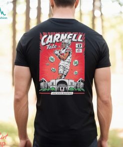 Top ohio State Buckeyes #17 Carnell Tate Nil Comic Shirt