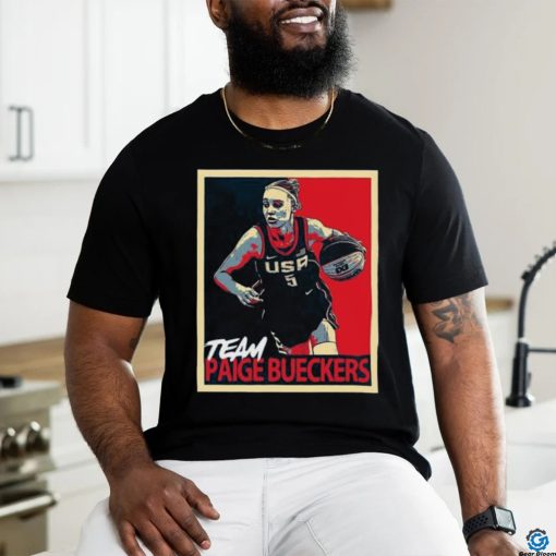 Top team Defender Paige Bueckers No 5 Uconn Huskies T Shirt