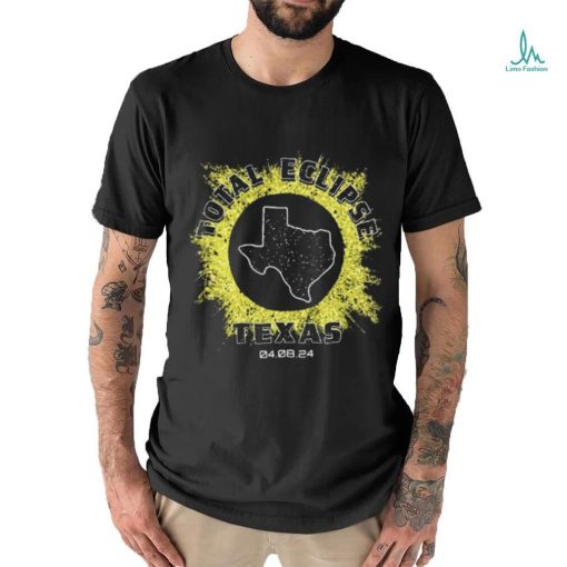 Total Solar Eclipse 2024, Texas Eclipse Clipart Shirt