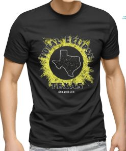 Total Solar Eclipse 2024, Texas Eclipse Clipart Shirt