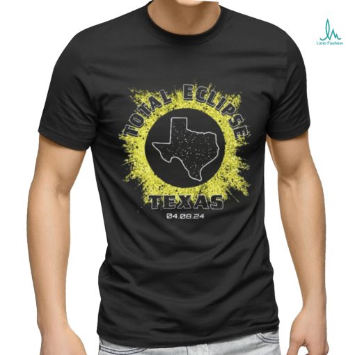 Total Solar Eclipse 2024, Texas Eclipse Clipart Shirt