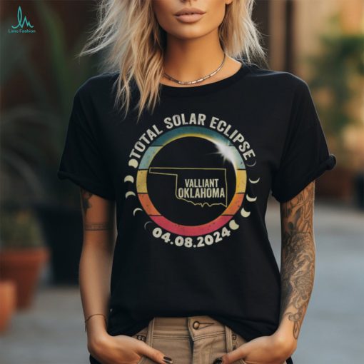 Total Solar Eclipse April 8, 2024 Valliant Oklahoma Shirt