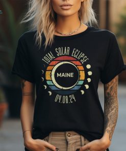 Total Solar Eclipse Maine Vintage 04.08.24 Shirt