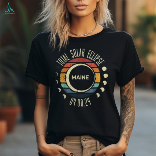 Total Solar Eclipse Maine Vintage 04.08.24 Shirt