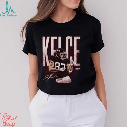 Travis Kelce Kansas City Dance Bold WHT SHIRT