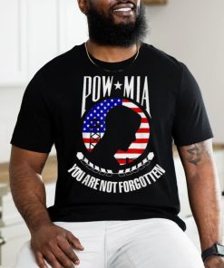Trends Pow Mia American Flag You Are Not Forgotten T Shirts