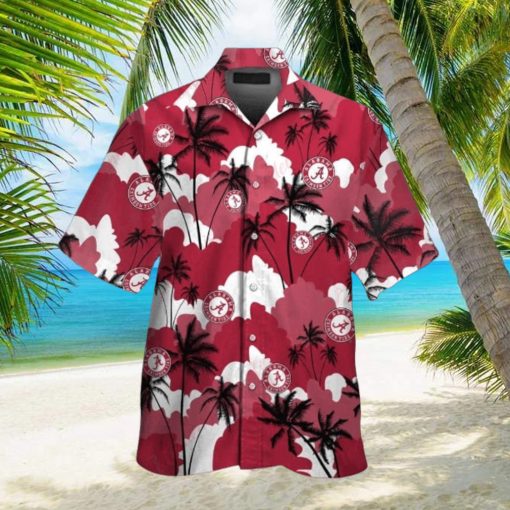 Tropical Elegance Hawaiian Shirt, Alabama Crimson Tide, Memorable NCAA Gift