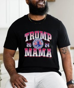 Trump Mama Raising Patriots 2024 Ladies Boyfriend Shirt