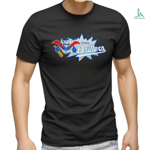 Tulsa Drillers Marvel’s Defender Of The Diamond Ot Sports shirt