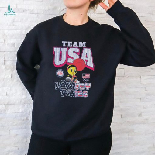 Tweety Bird Team USA Looney Tunes Toddler Basketball T Shirt