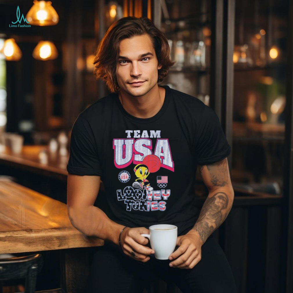 Tweety Bird Team USA Looney Tunes Toddler Basketball T Shirt Tweety Bird Team USA Looney Tunes Toddler Basketball T Shirt